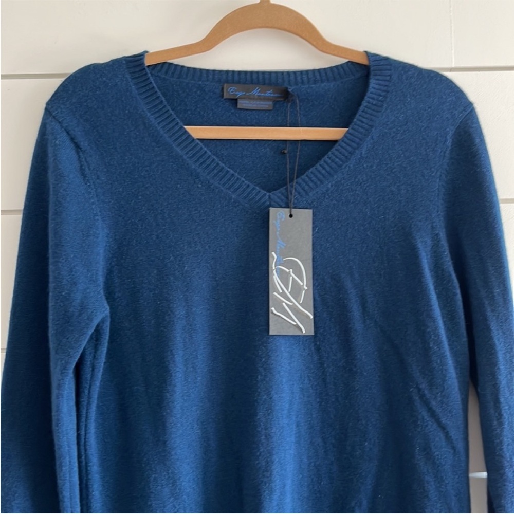Enzo Mantovani Italian Cashmere Sweater NEW